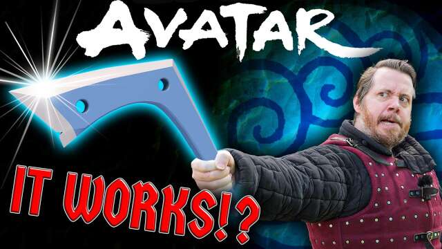 We tested SOKKA'S BOOMERANG from Avatar: Last Airbender, the results were CRAZY!