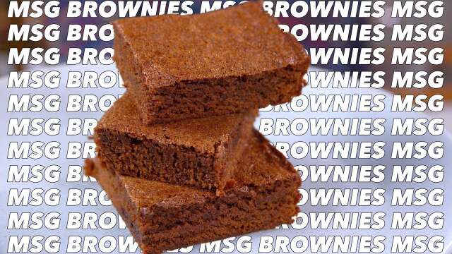 MSG Or No MSG? Chocolate Brownies With MSG - Glen And Friends Cooking