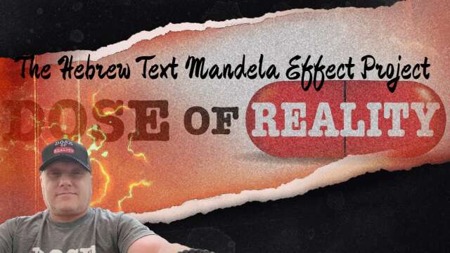 The Hebrew Text Mandela Effect Project ~ Supernatural Scripture Changes with Nir From Israel