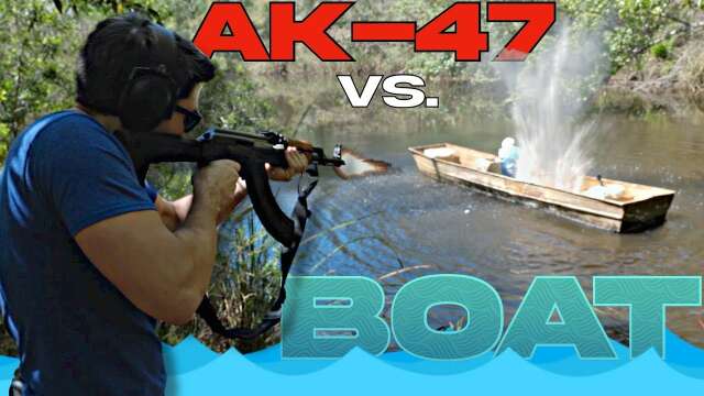 Can you Sink a Boat with an AK-47?