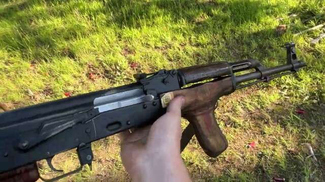 Eastern Bloc AK POV firing