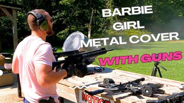 Barbie Girl - Metal Cover WITH GUNS #gundrummer