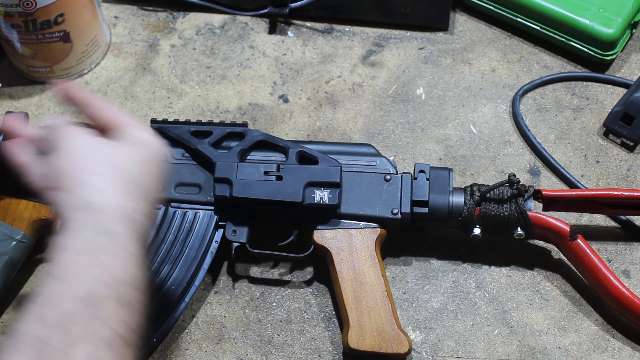 AK Red Dot Mounting And Sling - Micro Draco SBR Part 5