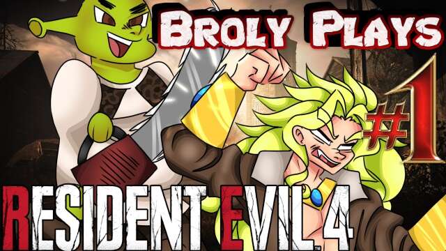 Broly Modded into the Game! Broly Plays Resident Evil 4 Remake! With MODS! Part 1!