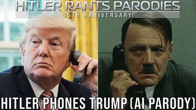 Hitler phones Trump (AI Parody)