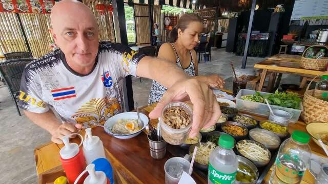 Have you Tried Breakfast in Phuket Thai Style ? This Is What Thai's Eat & It's GREAT VALUE!!!