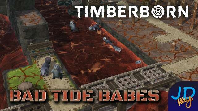 The Tightest Map I could Find🌲 Timberborn 🐻 Ep1 Bad Tide Babes 🌲 Lets Play, Walkthrough, Tutorial