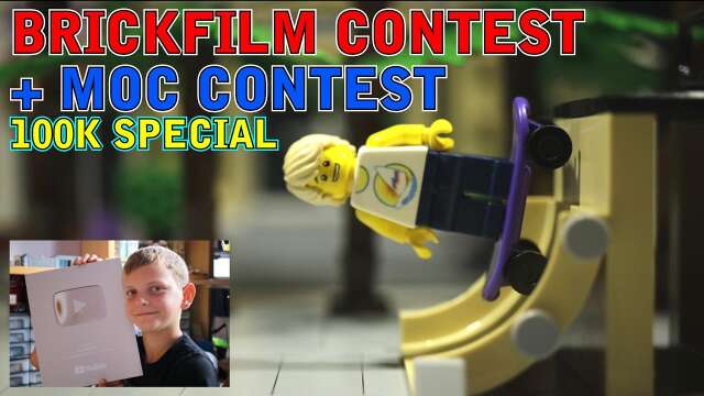 Gold Puffin 100k Contests - MOC Contest & Brickfilm Contest