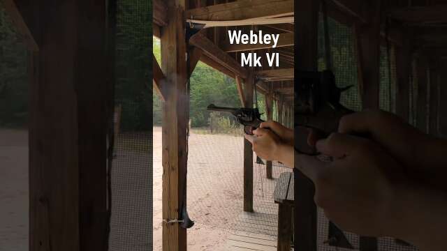 Shooting the Webley Mk VI in .455