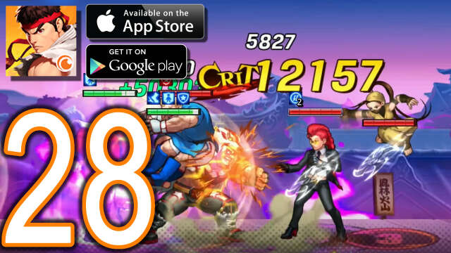 Street Fighter Duel Android iOS Walkthrough - Part 28 - Stage 24 - Cards of Destiny