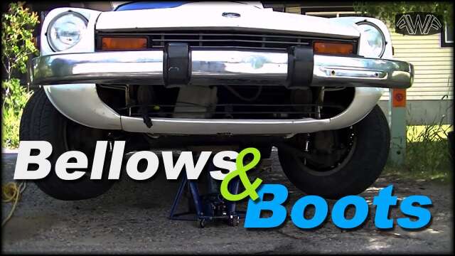 How To Remove & Replace Steering Bellows, & What To Do If Your Tie Rod Boot Is Broken | Datsun 280Z