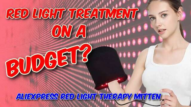 AliExpress Red Light Therapy Mitten Review