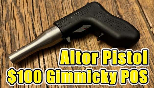 Altor Pistol - The worst choice of a firearm for self defense possible.