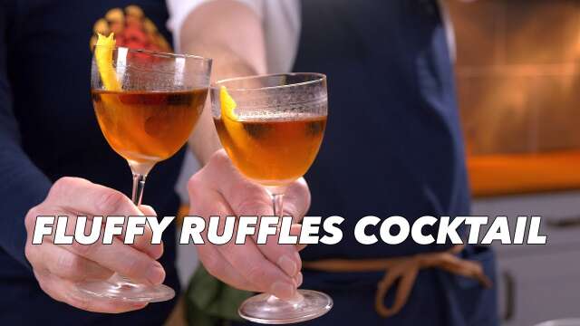 Fluffy Ruffles Cocktail From 1934 - Cocktails After Dark