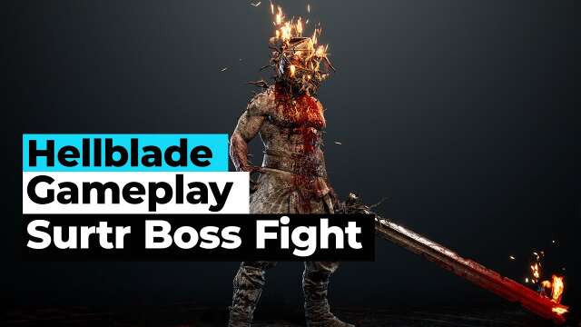 Hellblade Senua's Sacrifice Gameplay - Surtr Boss Fight