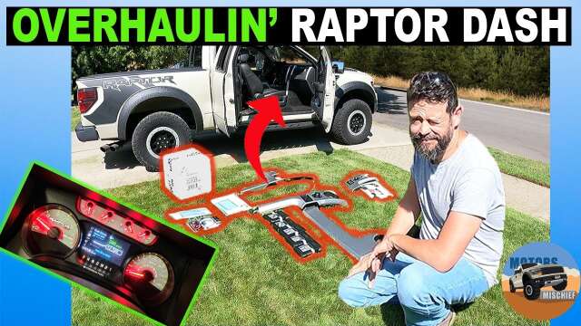 How to Overhaul a Ford F-150 / Ford Raptor Dashboard - DIY