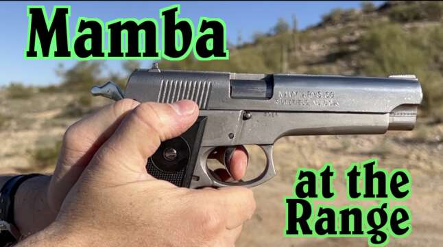 Rhodesian Mamba at the Range: Will it Work?