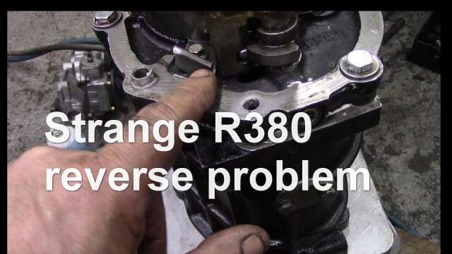 Strange R380 reverse problem - why was this difficult to engage reverse gear?
