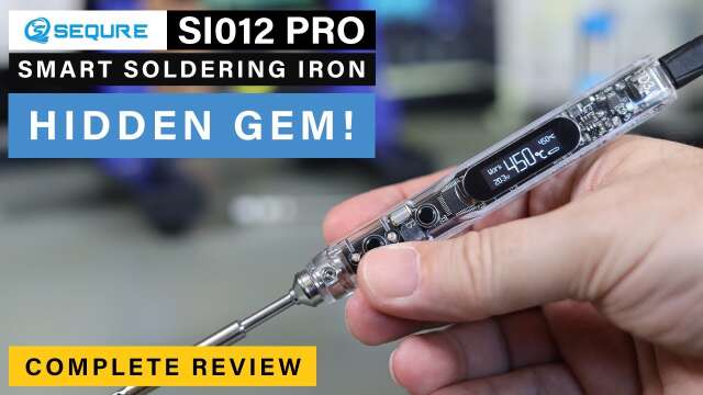 [NEW] Sequre SI012 PRO Smart Soldering Iron ⭐  Hidden Gem!