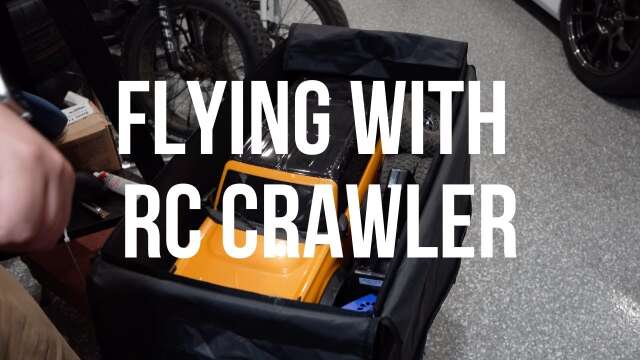 Flying with your RC Crawler -  Traxxas TRX4 Bronco