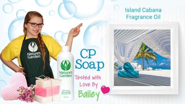 Soap Testing Island Cabana Fragrance Oil- Natures Garden