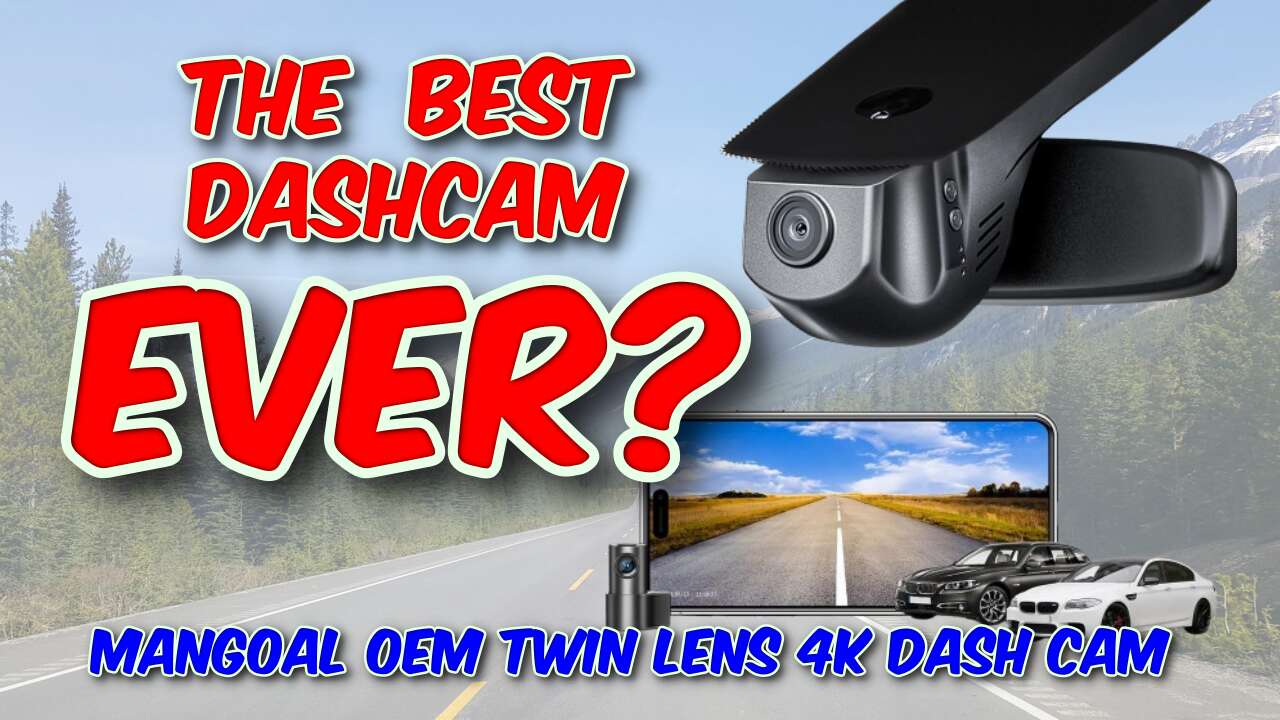 Mangoal OEM Twin Lens 4K Dash Cam Review