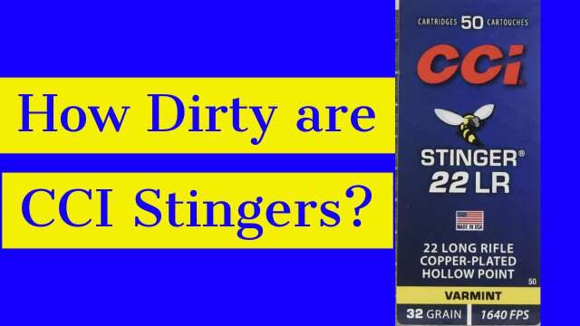 How Dirty Are CCI Stingers?