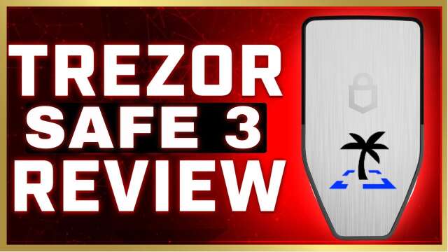 (NEW) Trezor Safe 3 Crypto Hardware Wallet Unboxing/Review (2023)