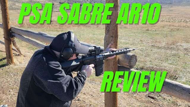 PSA Sabre AR-10 Rifle Billet 18" .308 Review