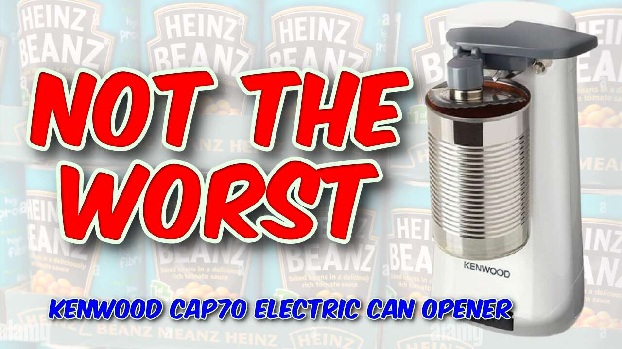 Kenwood CAP70 Electric Can Opener Review