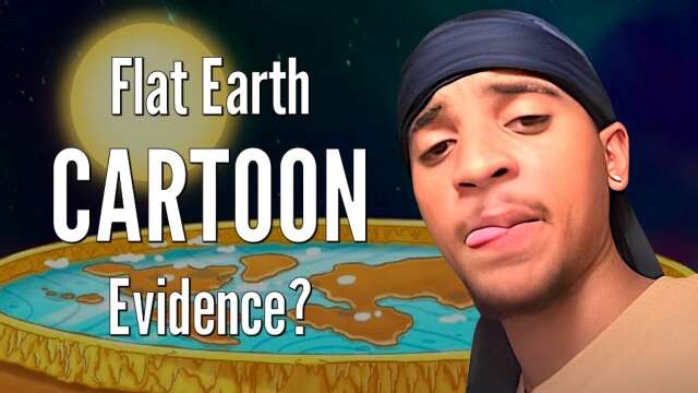 Flat Earth CARTOON Evidence?