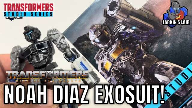 #Transformers Studio Series Noah Diaz Exosuit Review, Larkin's Lair