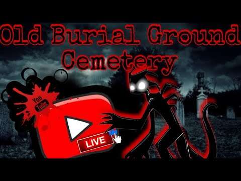 RAW & LIVE 🔴 SOMETHING VIOLENTLY PUSHED ME at a BURIAL GROUND CEMETERY