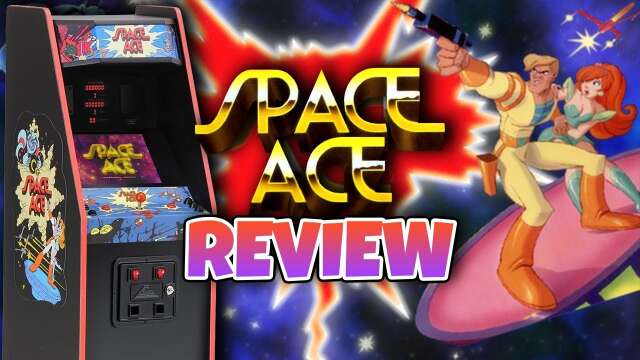 New Wave Toys Space Ace Mini Arcade is OUT OF THIS WORLD!
