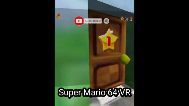 Mario 64 in VR! #shorts
