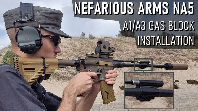 Nefarious Arms NA5 A1/A3 Gas Block Installation + Tools Review