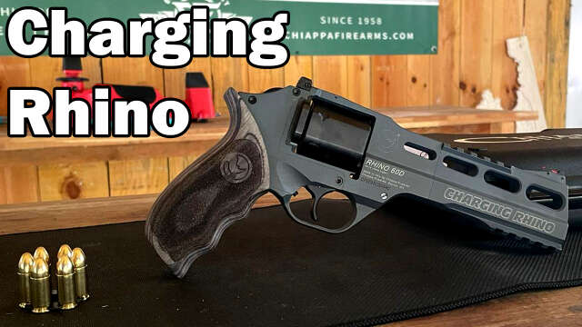 Revolver Chiappa 60DS “Charging Rhino” – Le Rhino en 9mm