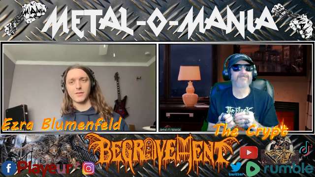 #294 - Metal-O-Mania - Special Guest - Ezra Blumenfeld from Begravement - Annihilation Project