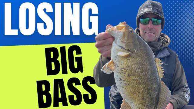 Filming a Giant Bass gone wrong!