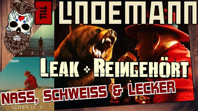 Till Lindemann: Leaks von Nass, Schweiß & Lecker | Wir hören rein! | Album Zunge Singles | Rammstein