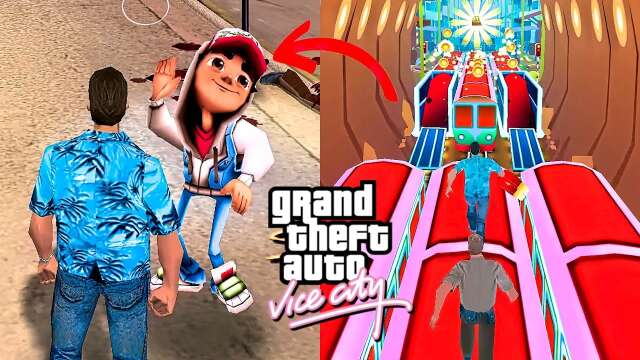 How To Find Jake from Subway Surfers in GTA Vice City? (Secret Place)
