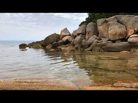 Crique sauvage du golfe de La testa Ventilegne à Bonifacio, Pianottoli-Caldarello & Figari en Corse