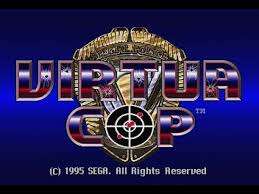 Virtua Cop Sega Saturn Arcade Playthrough UHD 4k