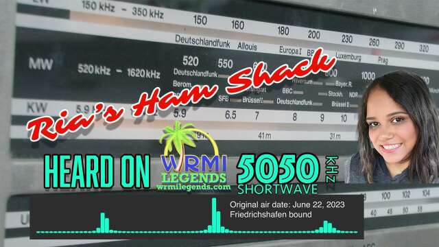 Friedrichshafen bound - Ria's Ham Shack Radio show