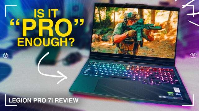 Is it even PRO enough? | Lenovo Legion Pro 7i Review