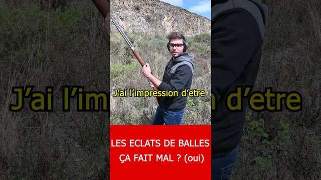 Une balle peut elle être mortelle sans vous toucher ? (Test éclat)