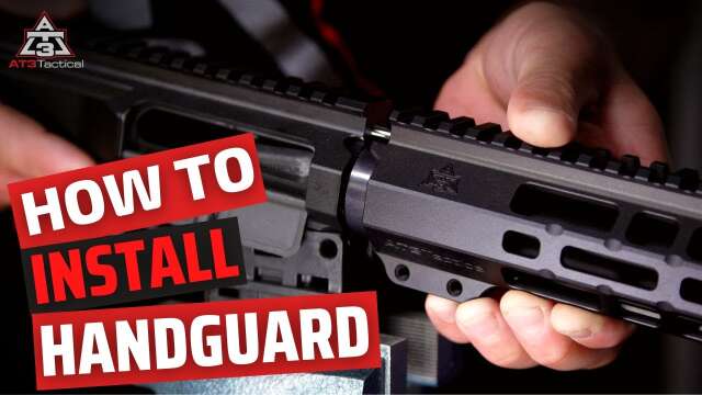How To Install a Handguard on AR Rifles