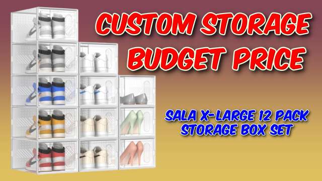 SALA X-Large 12 Pack ShoeStorage Box Set Review