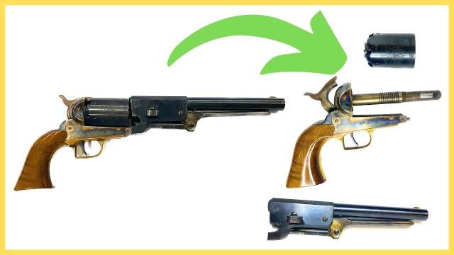 The Easiest Way To Take Apart a Colt Walker