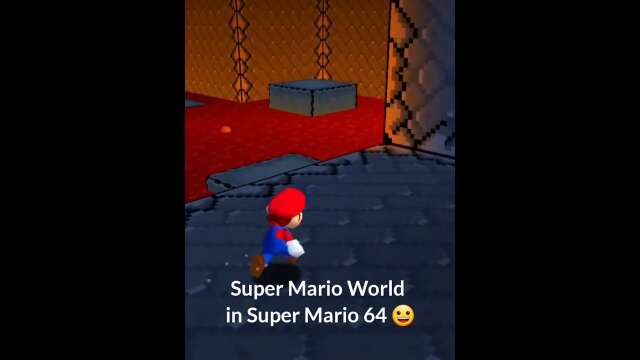 Mario World 64 Recreation! #shorts